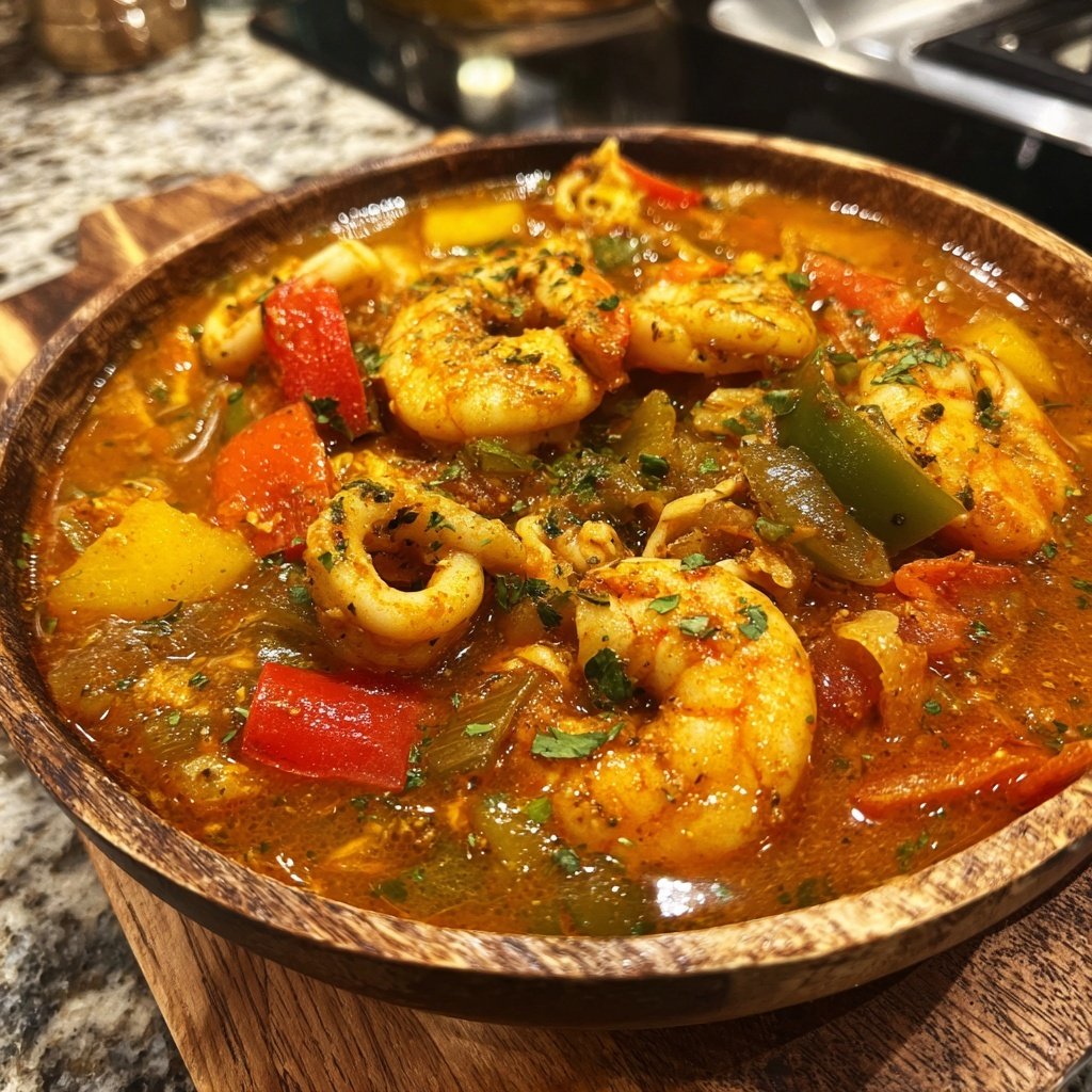 Rich and Hearty Italian Seafood Stew