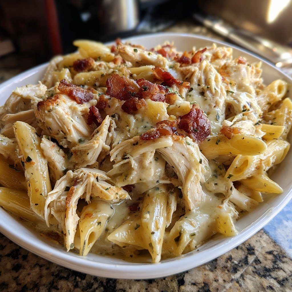 Crack Chicken Penne Families Love