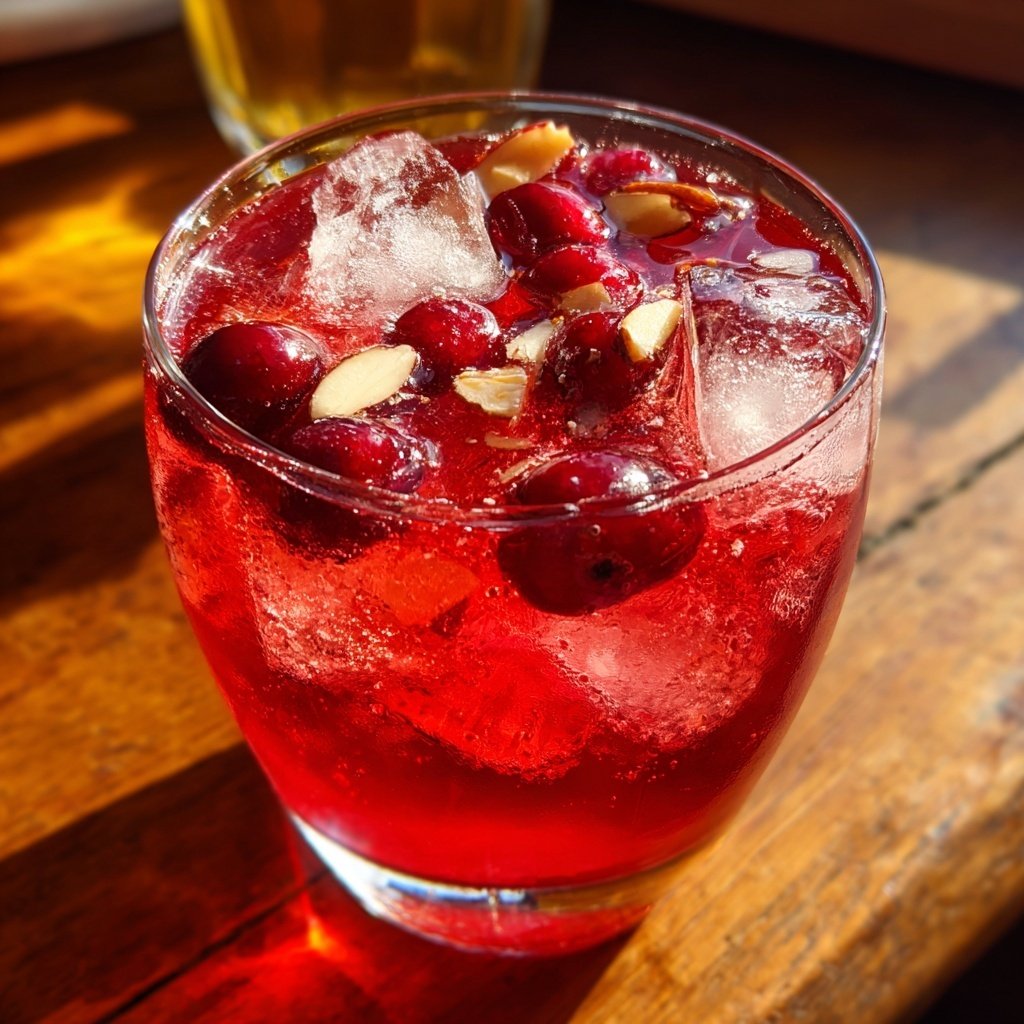 Cranberry Almond Winter Refresher