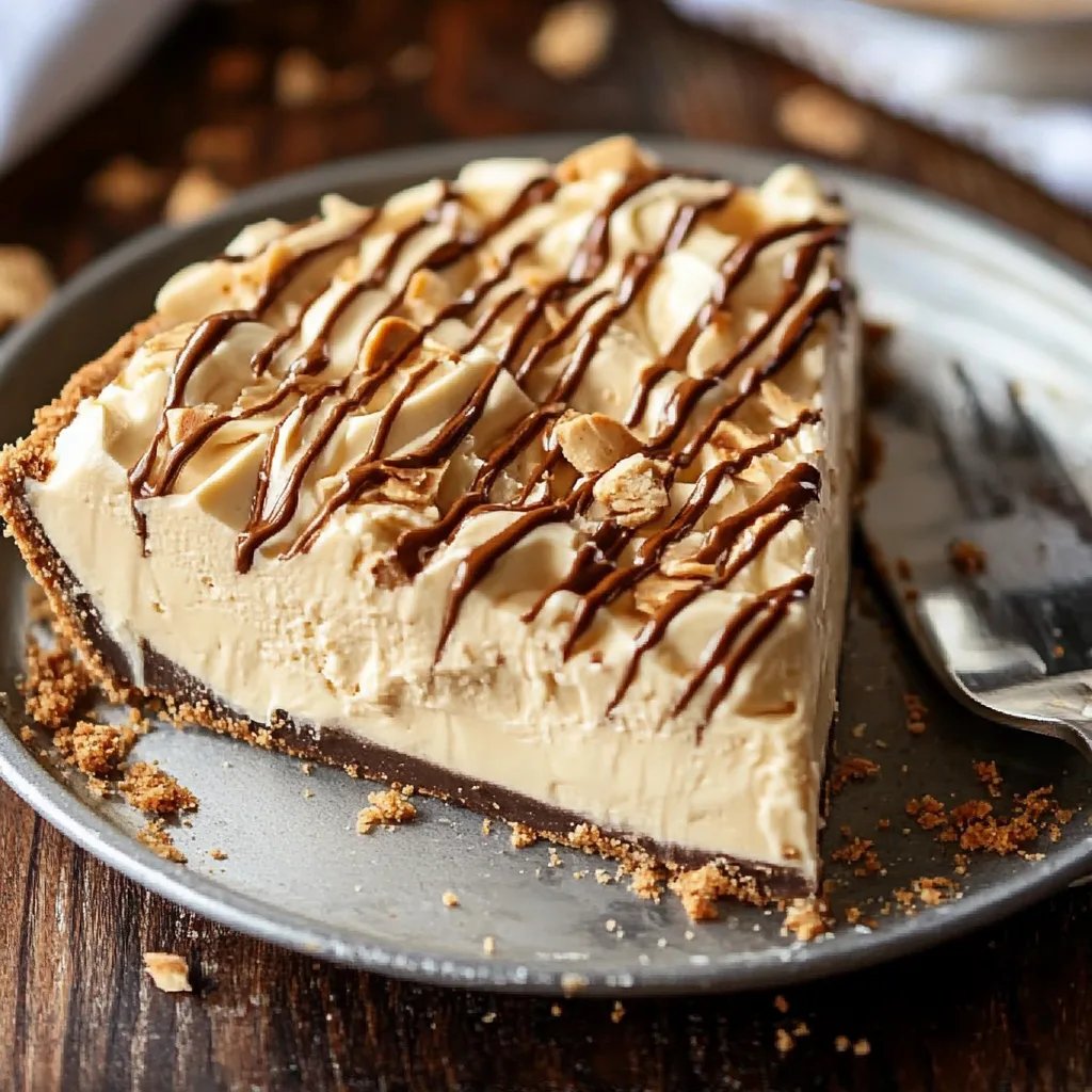 No-Bake Peanut Butter Cream Pie