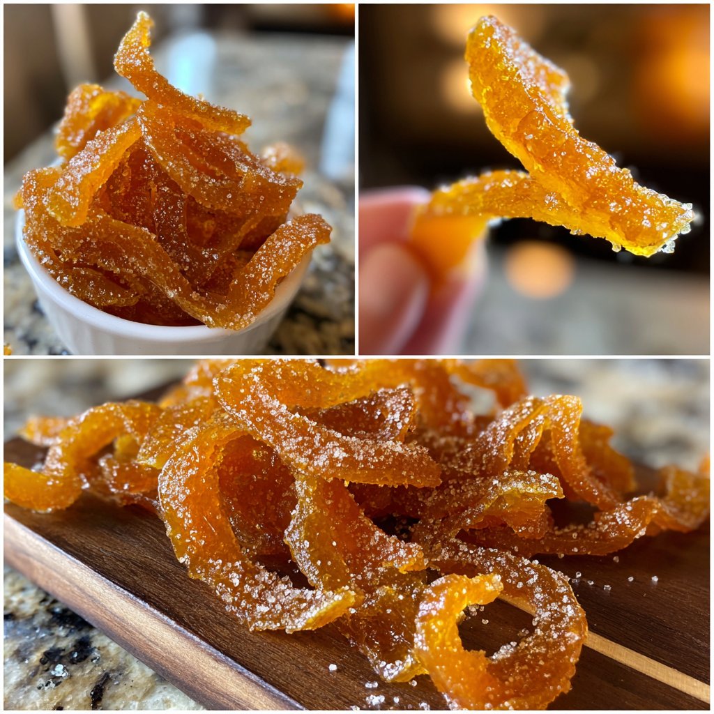 Spiced Candied Orange Peel