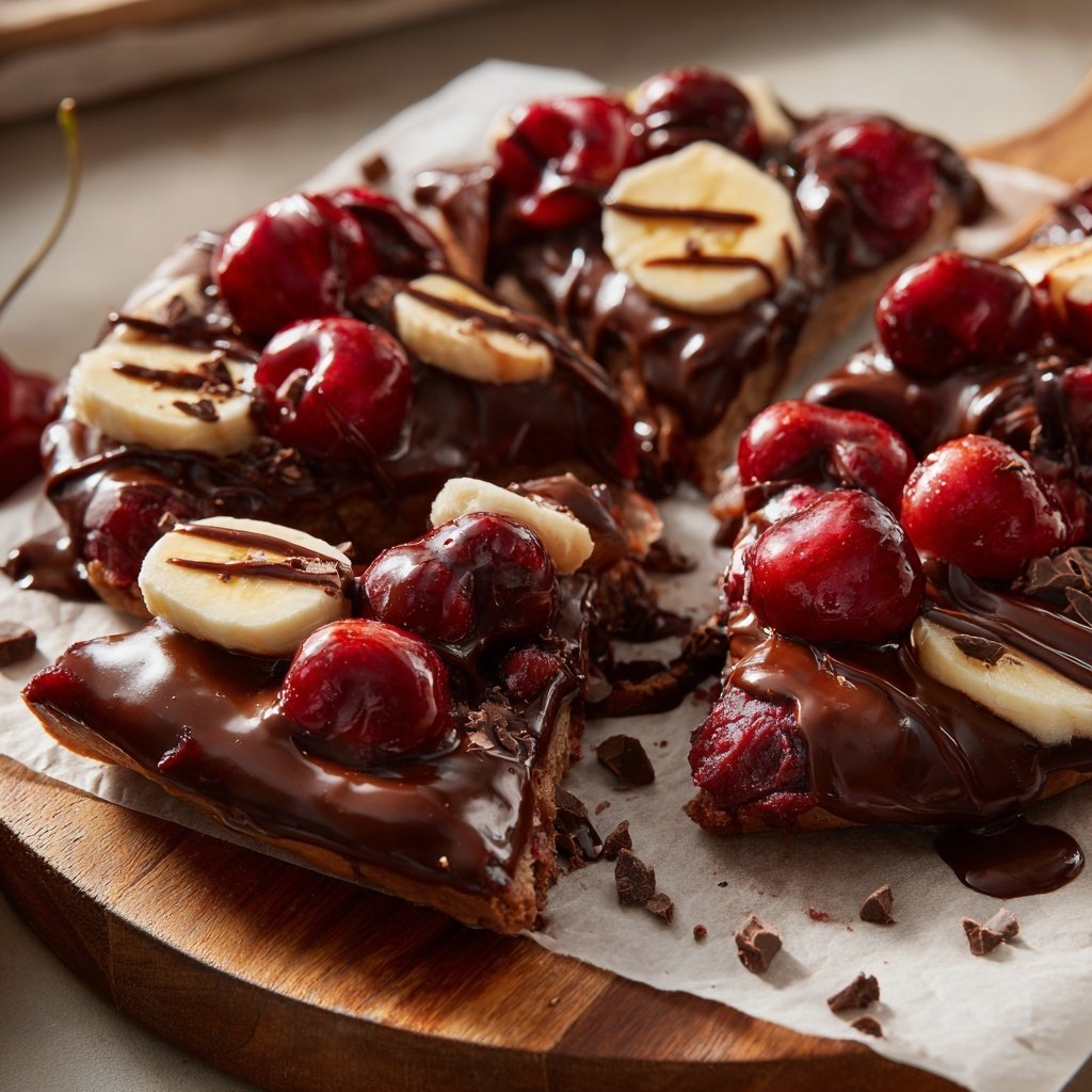 Chocolate Cherry Banana Dessert