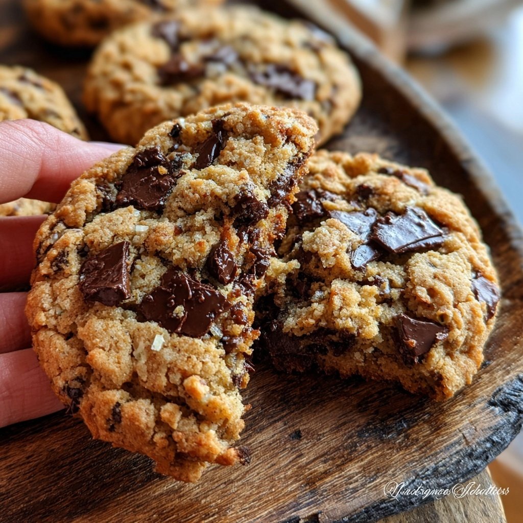 Chewy & Soft Vegan Chocolate Chip Cookies