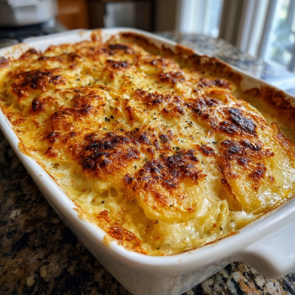 Potatoes Au Gratin with Gruyere
