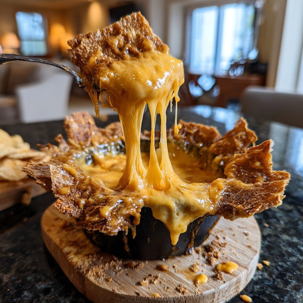 Mesquite Chili Cheddar Fondue