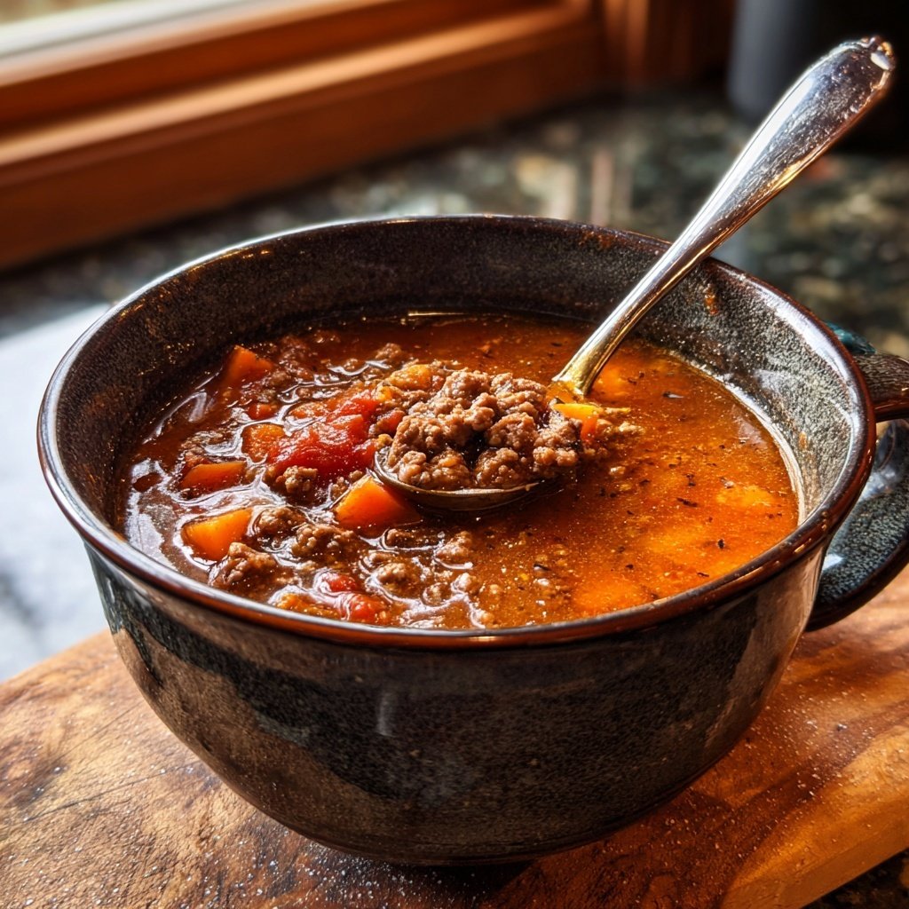 Mock Turtle Soup Ground Beef