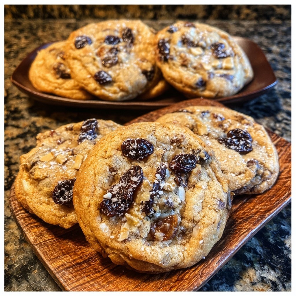 Cinnamon Raisin Spring Cookies