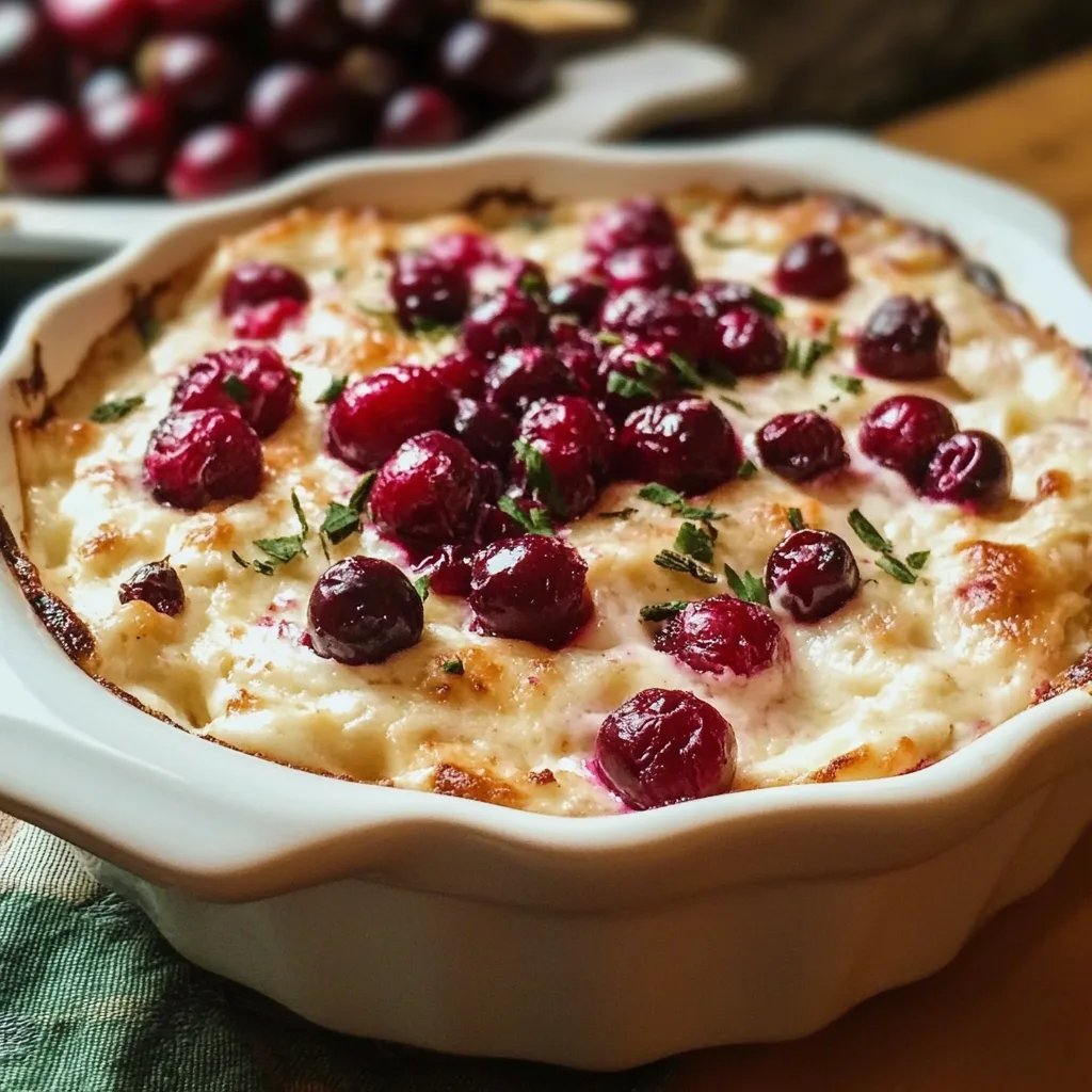 Baked Cranberry Cream Cheese Dip