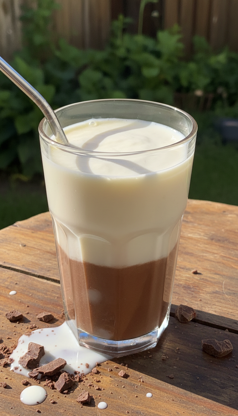 Chocolate Vanilla Protein Shake