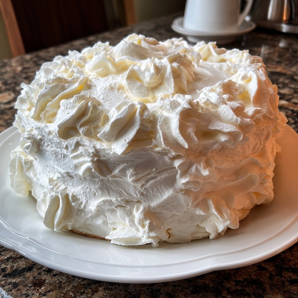 Galentine's Whipped Cream Cake