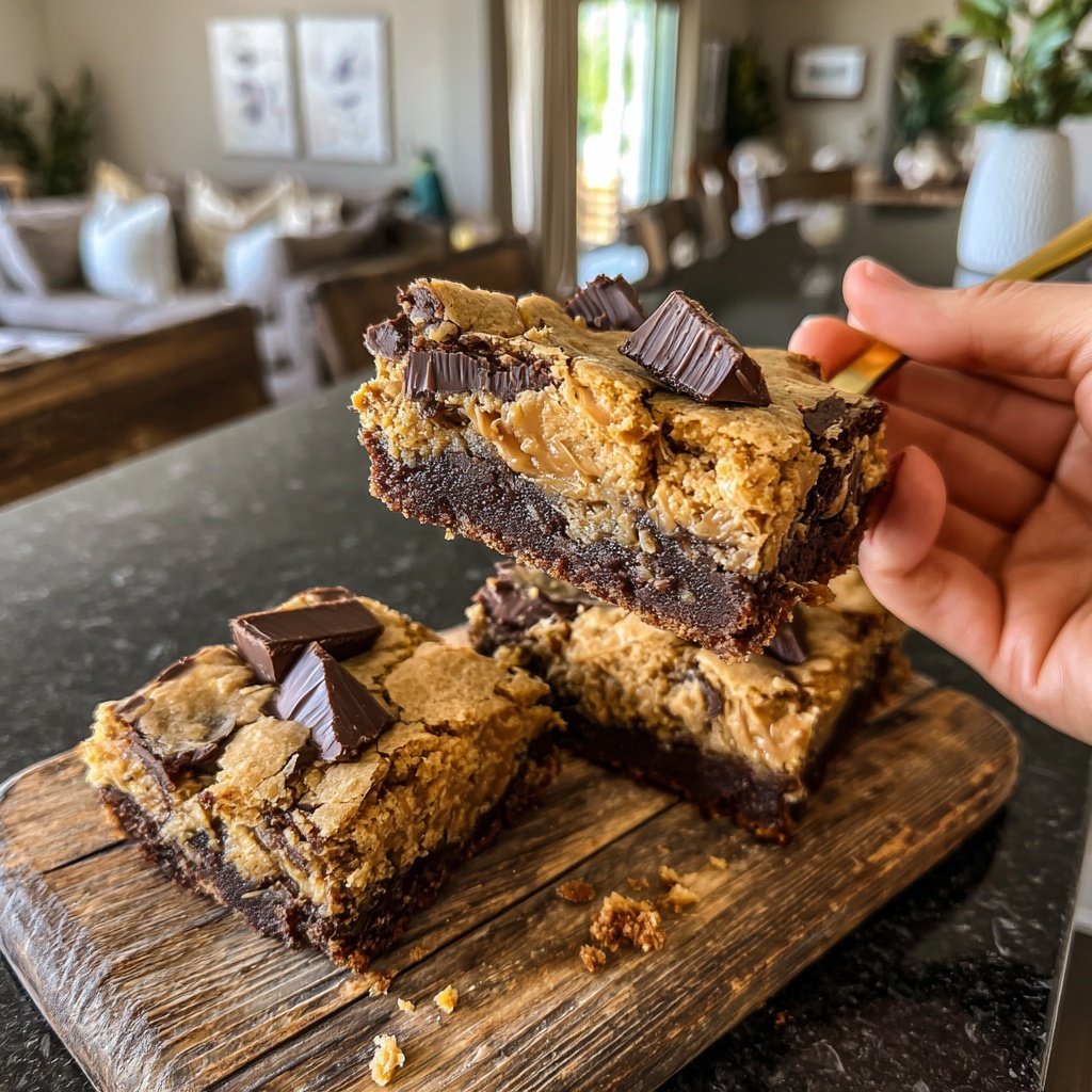 Peanut Butter Cottage Cheese Brownies