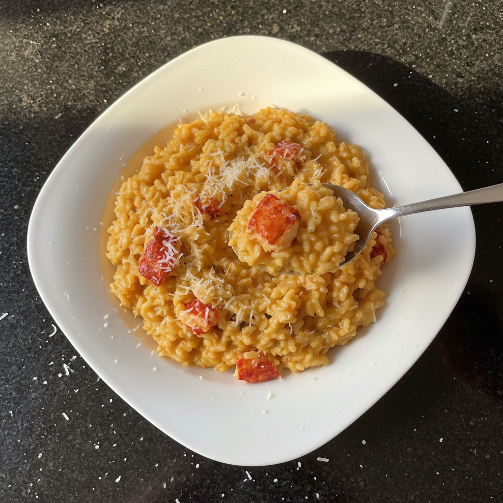 Elegant Lobster Risotto for Two