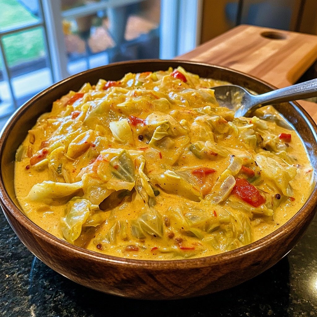Creamy Cabbage Curry