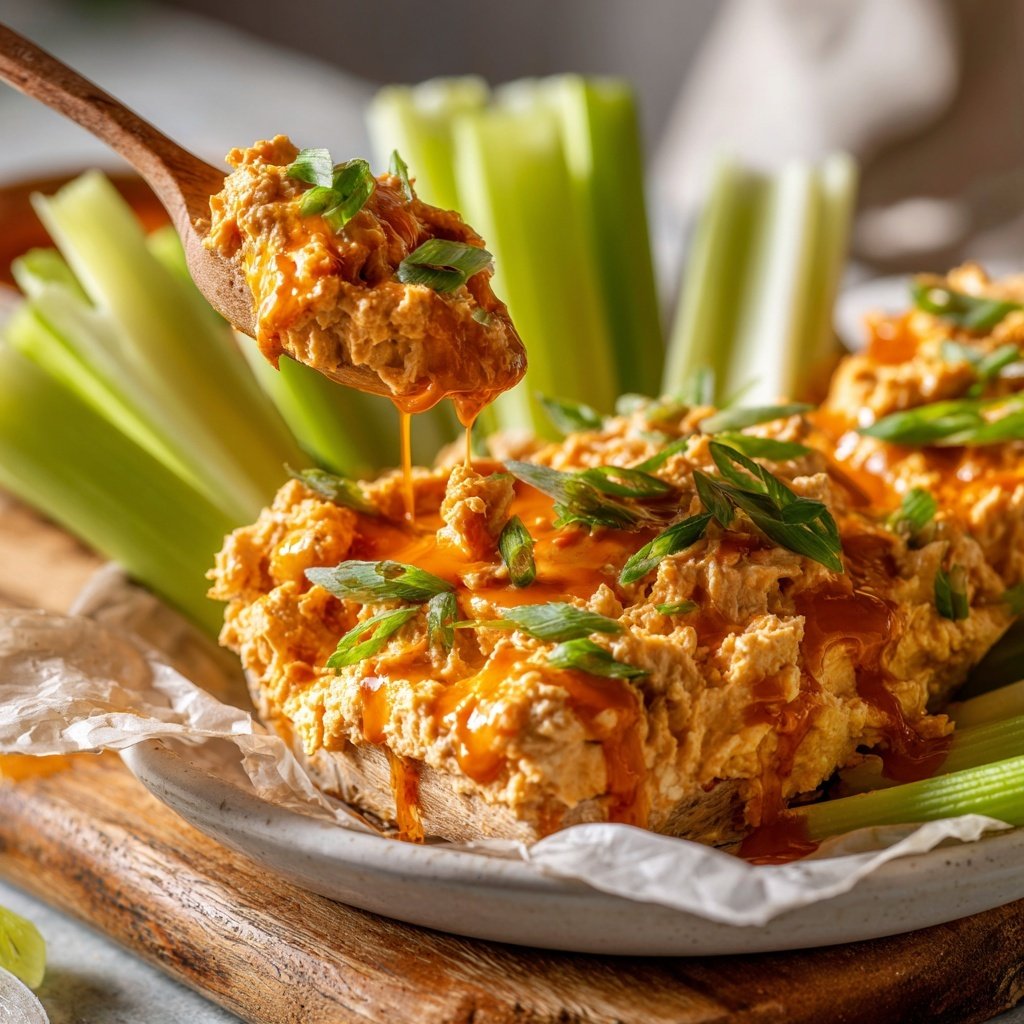 Buffalo Chickpea Dip Delight