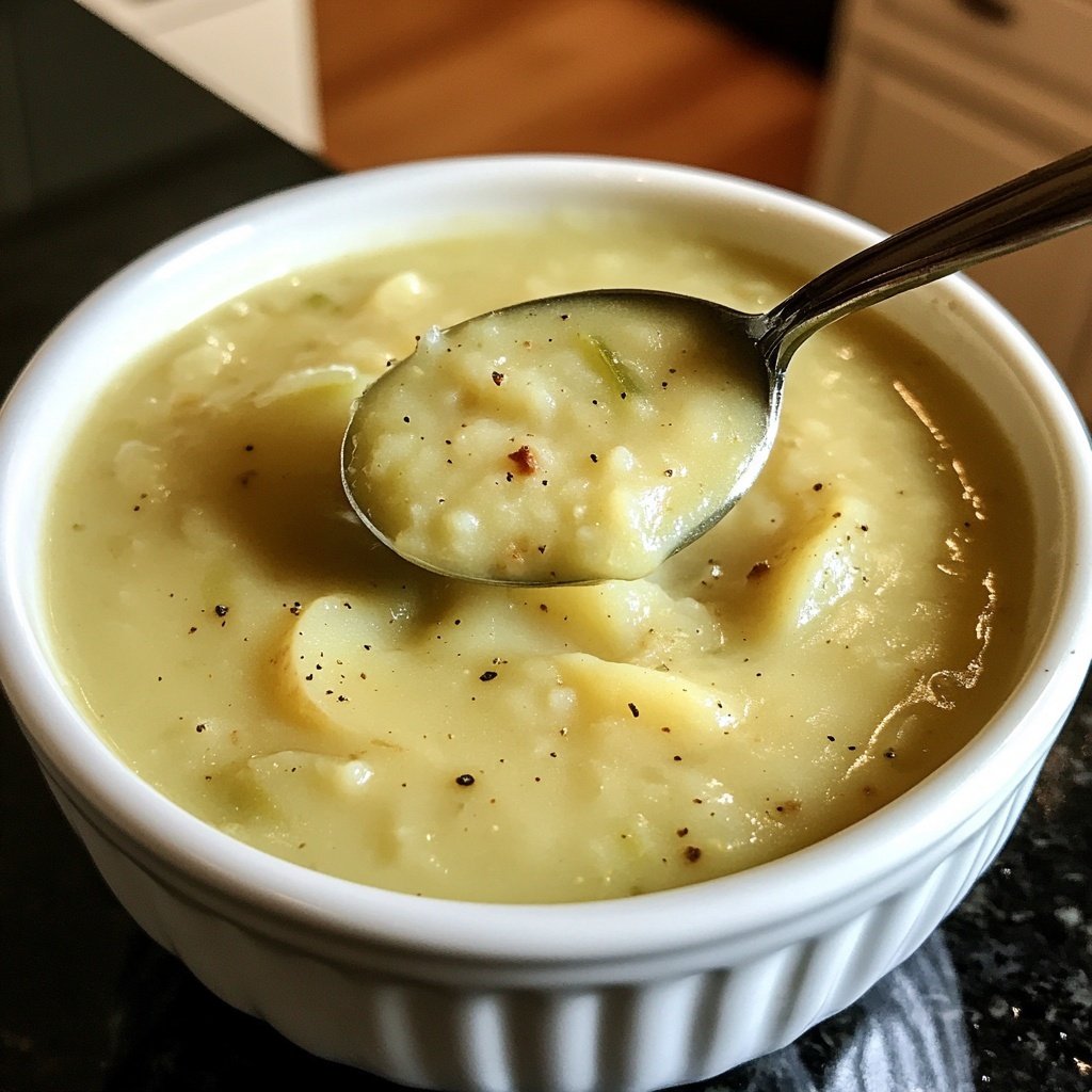 Creamy Potato Leek Soup for Cold Winter Nights