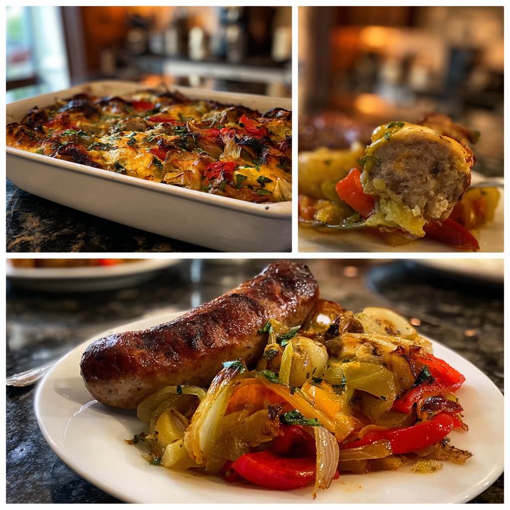One-Pan Sausage & Veggie Bake