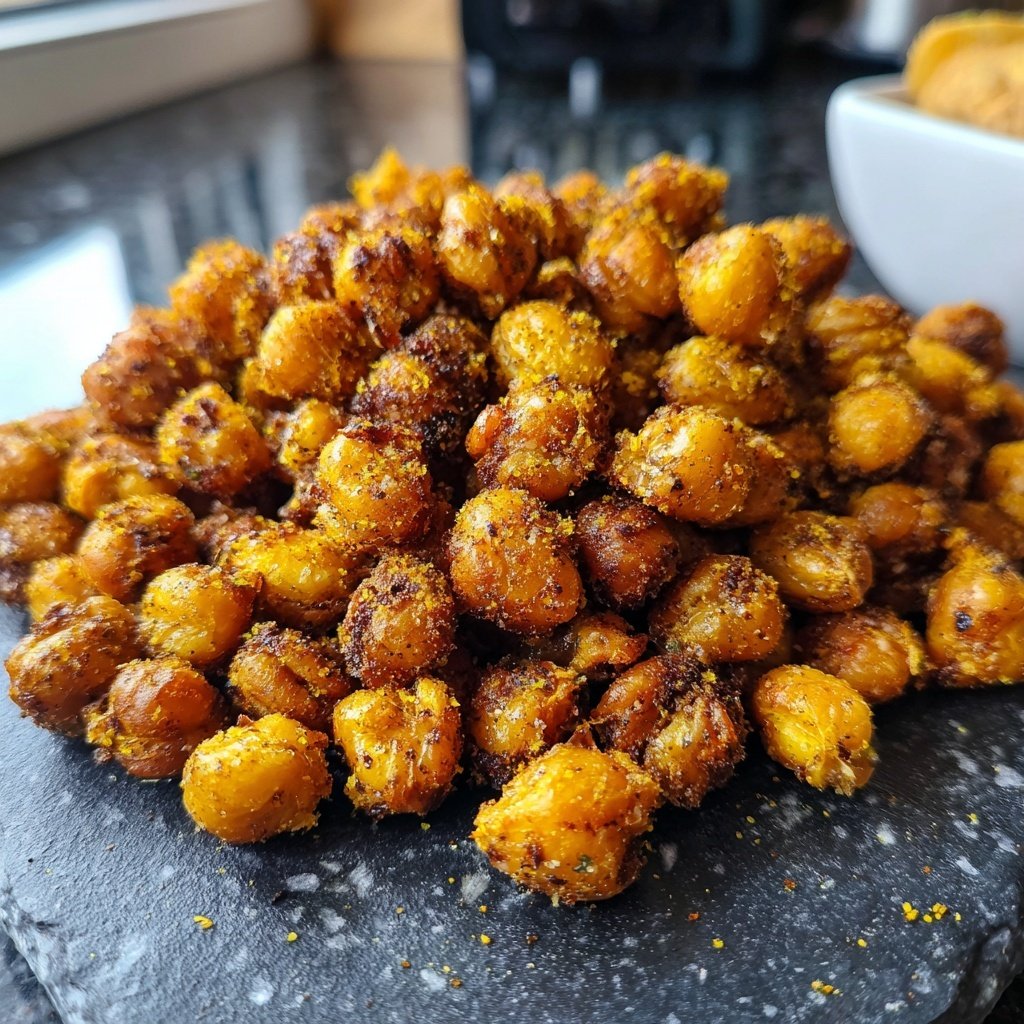 Roasted Chickpea Plant Based Parmesan