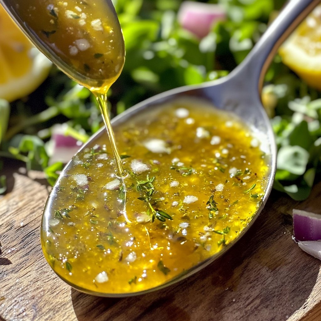 Meyer Lemon Honey Thyme Vinaigrette