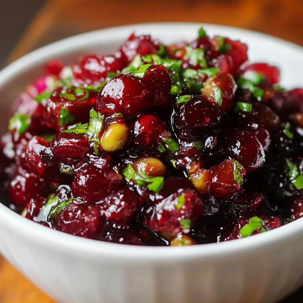 Zesty Cranberry Salsa