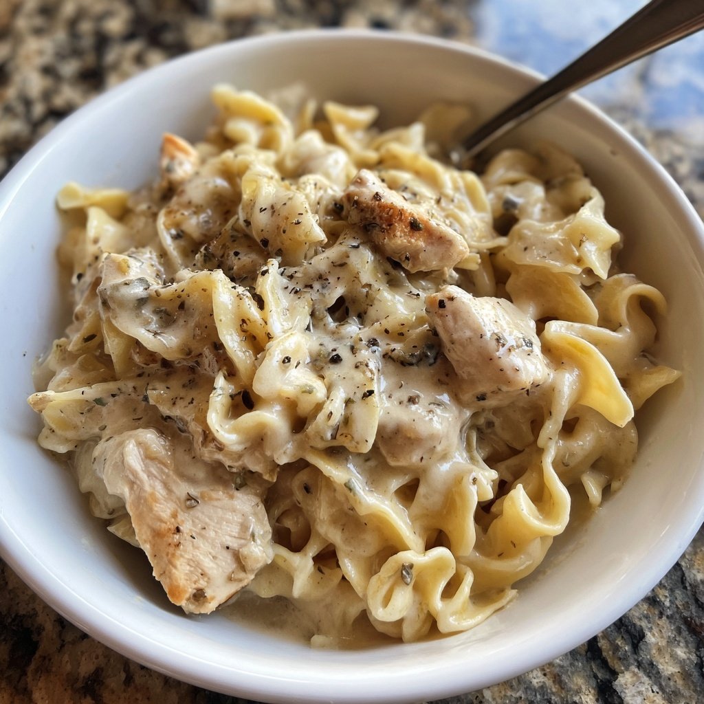 Creamy Chicken and Noodles