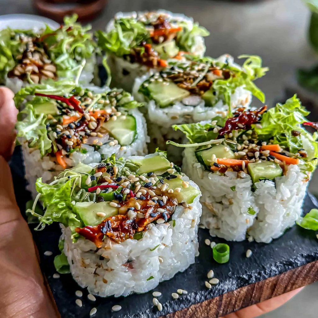 Veggie Sushi Lunch Rolls