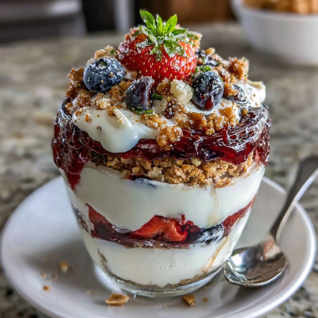 Greek Yogurt Berry Parfait