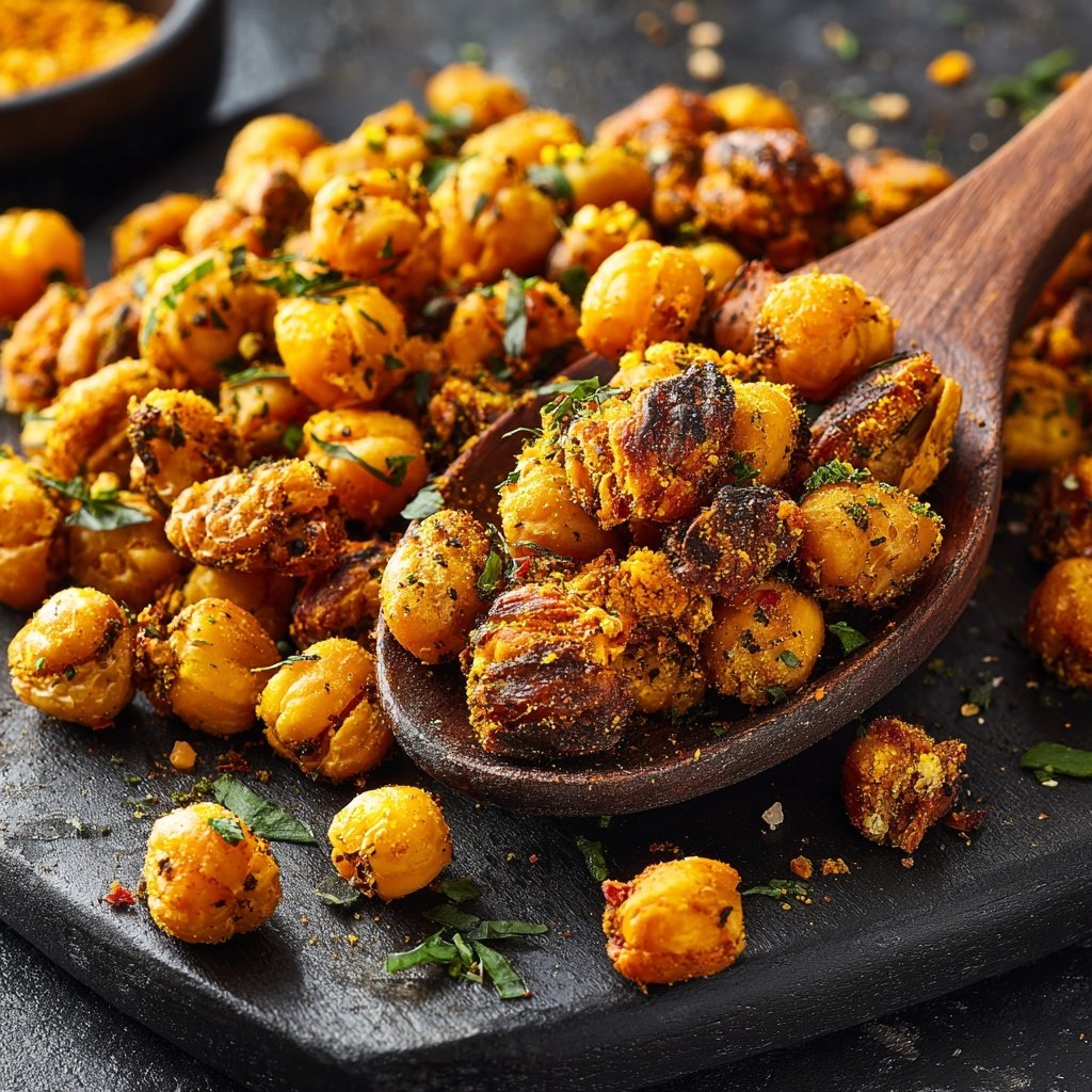 Crispy Chickpea Snack Mix