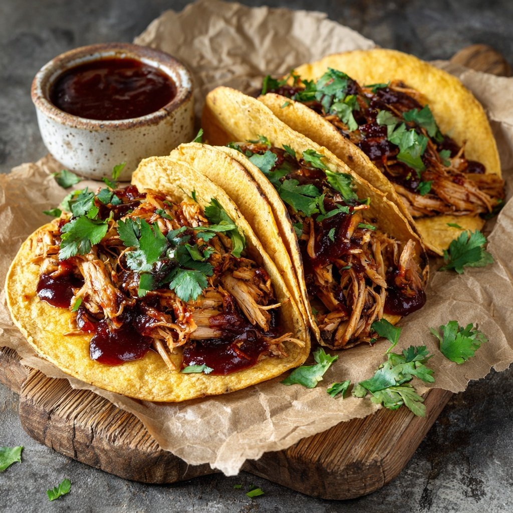 Vegan BBQ Jackfruit Tacos