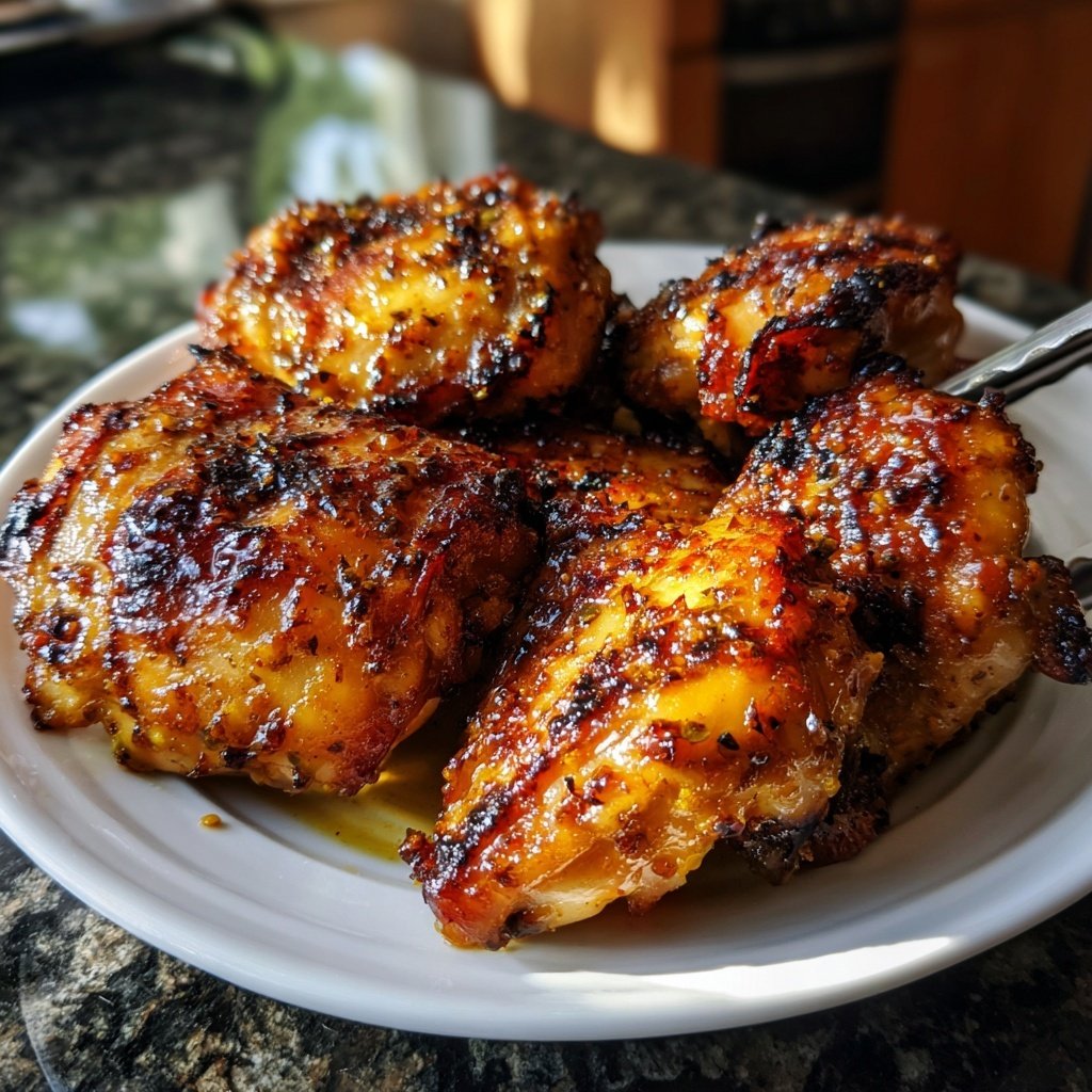 Honey Mustard Chicken Thighs