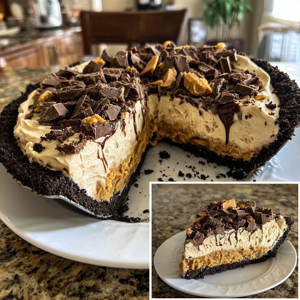 Reese's Peanut Butter Cream Pie