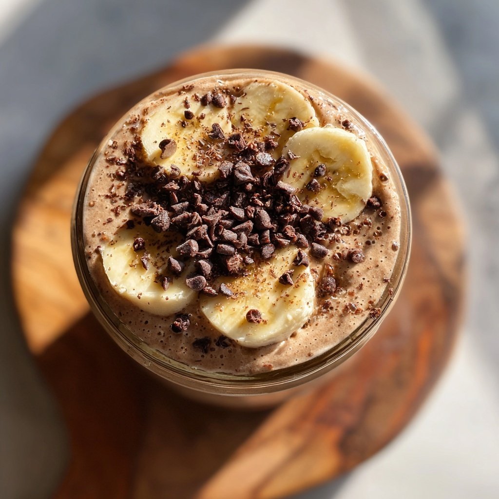 Chocolate Chip Banana Smoothie